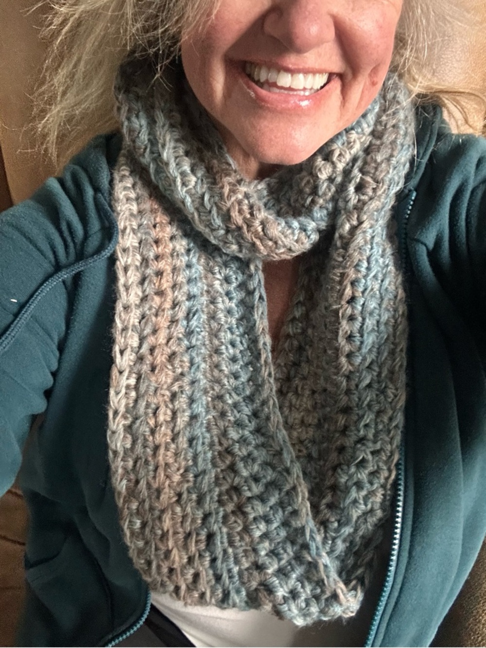 Skyscape Infinity Scarf - Picture 2 of 7